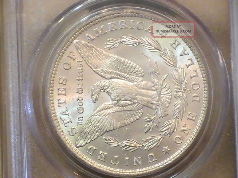 1885 O Morgan Silver Dollar - Pcgs Ms63