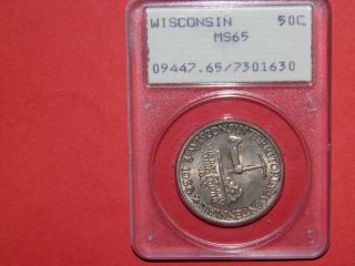 1936 Wisconsin Centennial Half Dollar,  50 C photo