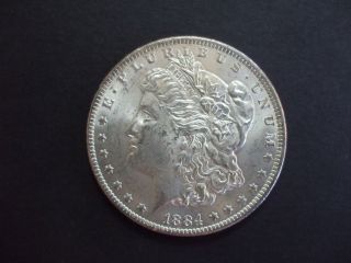 1884 Liberty Head Or Morgan Dollar Coin 90% Silver photo