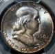1958 Franklin Half Dollar Pcgs Ms66 – Knockout Awesome Colors Half Dollars photo 3
