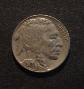 1931 - S Buffalo Nickel Xf photo