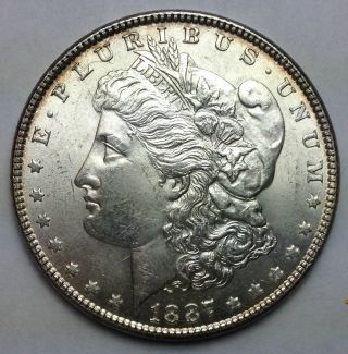 1887 Morgan Silver Dollar photo