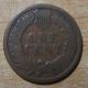 1884 Indian Head Penny 2 Small Cents photo 1