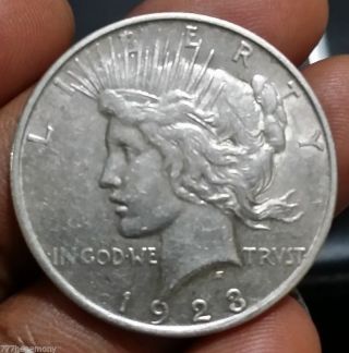1923 D Peace Silver Dollar photo
