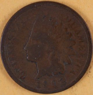 1902 Indian Head Penny Circulated Good Date Ihp 260 photo