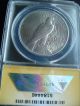 1935 Peace Silver Dollar Ms 61 Anacs Certified Unc Bu Bright White Dollars photo 3