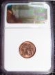 1955 - S Lincoln Cent Ngc Certified Ms - 67 Red Top Pop 3371593 - 106 Small Cents photo 2