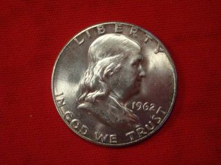 1962 50c Franklin Half Dollar photo
