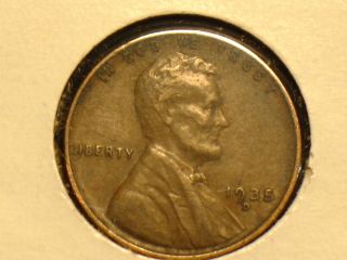 Lincoln Wheat Cent 1935 D photo