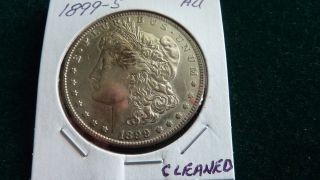 1899 - S Morgan Dollar San Fran Rare.  99 Start photo