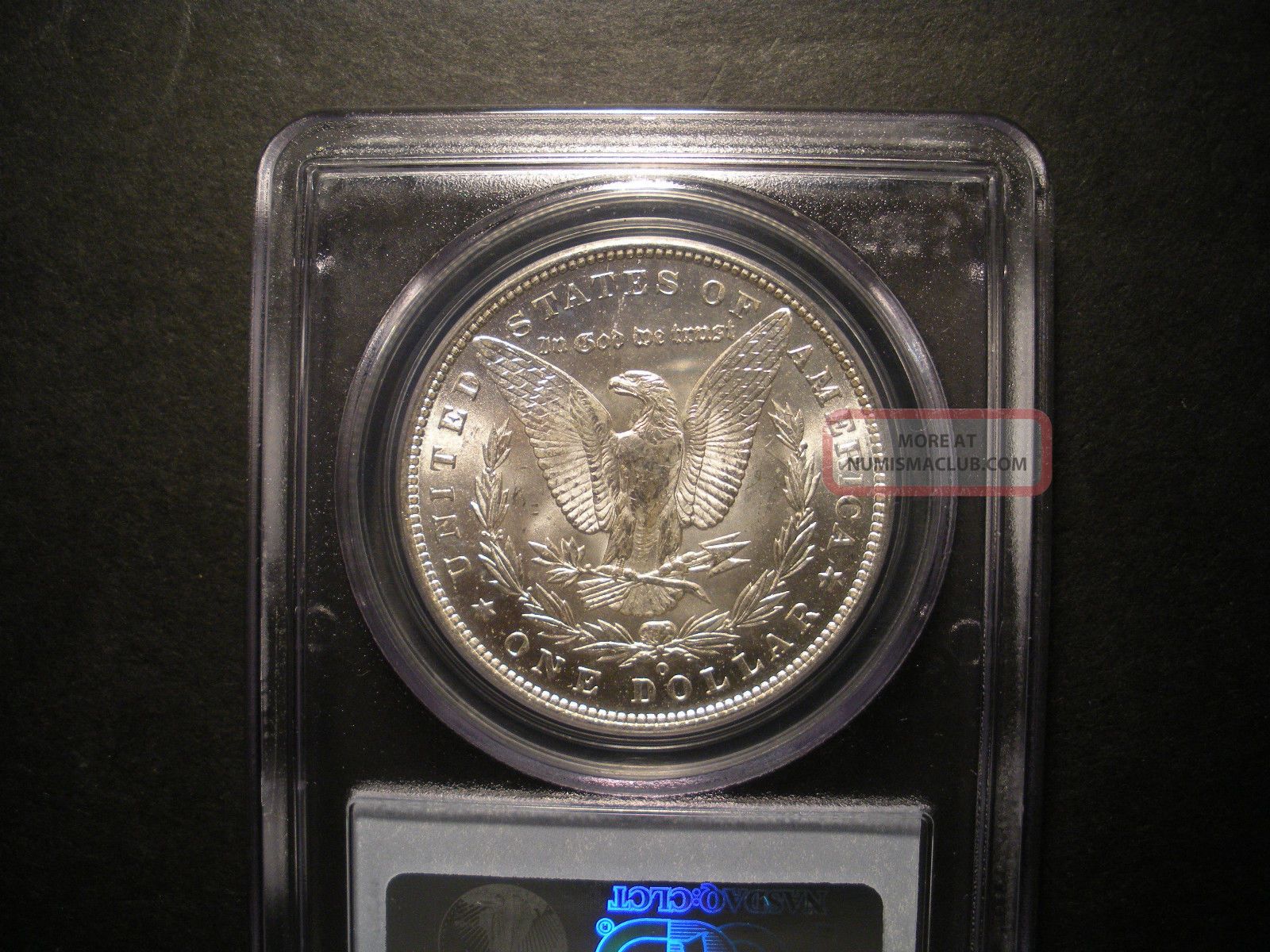 1887 - O Pcgs Certified Ms 63 Morgan Dollar Better Date/mm