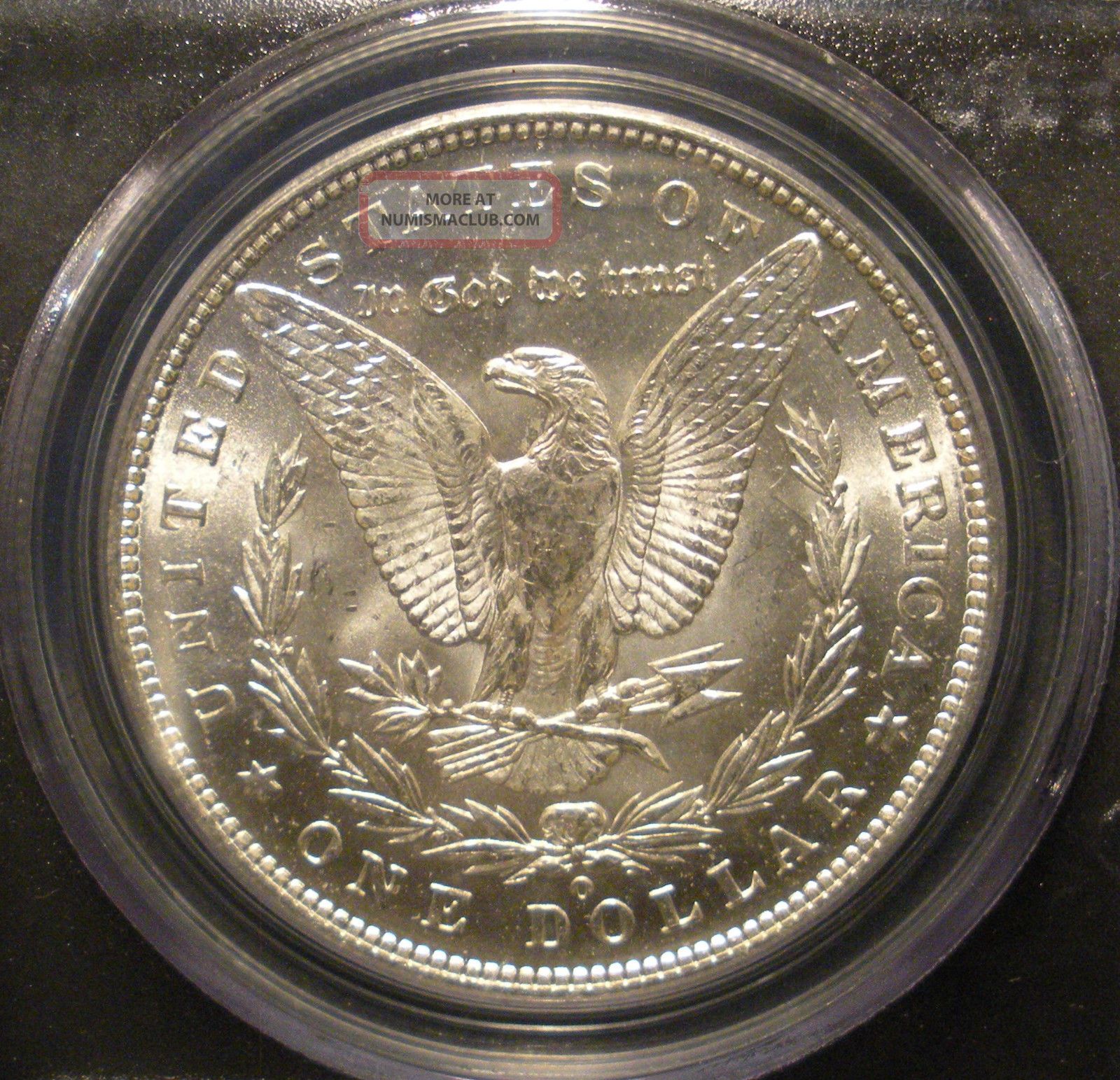 1887 - O Pcgs Certified Ms 63 Morgan Dollar Better Date/mm