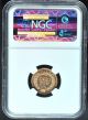 1867 Indian Bronze 1c Ngc Pr 66 Rd Small Cents photo 1