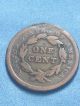 1842 Braided Hair Large Cent 1c - Good (mby319) Large Cents photo 1