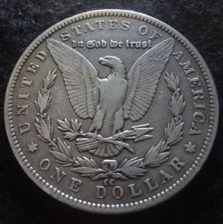 1891 - Cc Morgan Silver Dollar - A Very Choice Vf++ From The Carson City photo