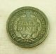 1853 Liberty Seated Half Dime With Arrows,  Over All Coin Half Dimes photo 1