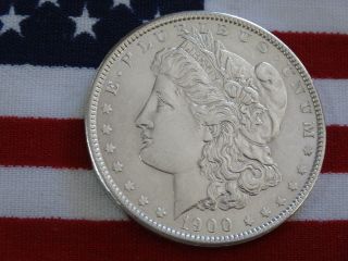 1900 - P Unc.  Morgan Silver Dollar photo