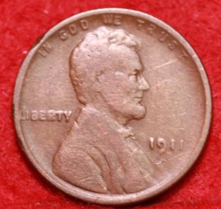 1911 - D Lincoln Wheat Cent photo