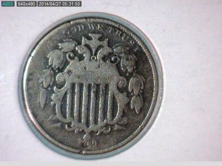 1869  Shield Nickel photo