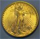 1911d Usa 20 Gold Dollars Coin,  Saint - Gaudens Unc Luster Gold photo 1