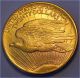 1911d Usa 20 Gold Dollars Coin,  Saint - Gaudens Unc Luster Gold photo 2