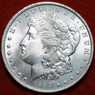 Uncirculated 1888 - O Silver Morgan Dollar S/h photo