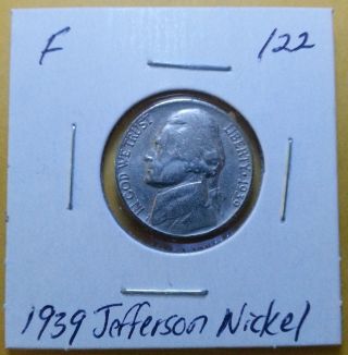 1939 - P Jefferson Nickel 122 photo