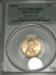 1972 Doubled Die Pcgs Ms64rd Red Lincoln Cent Error Ddo Make Offer Small Cents photo 5