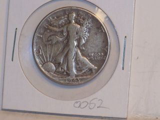 1943 P 90% Walking Liberty Silver Half Dollar 50 Cent Coin photo