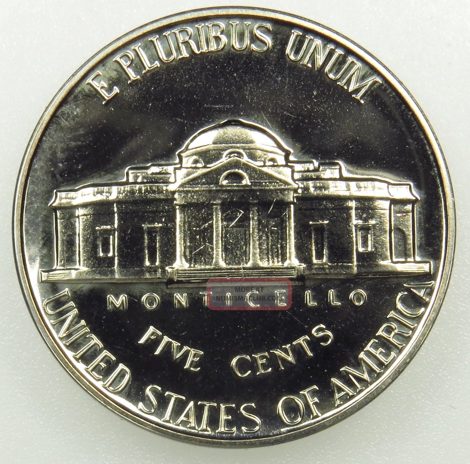 1961 Proof Jefferson Nickel b05 