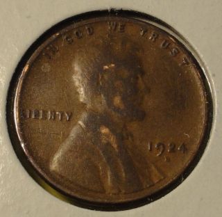 1924 - D Lincoln Cent photo