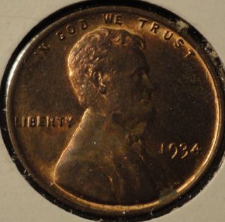 1934 Lincoln Wheat Cent photo