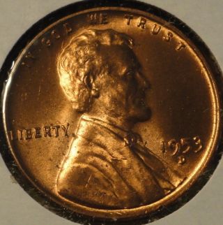 1953 Lincoln Wheat Cent photo
