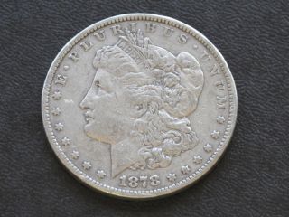 1878 - S Morgan Silver Dollar U.  S.  Coin A7040 photo