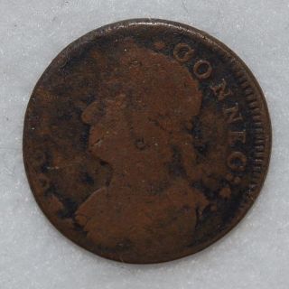 1787 Connecticut Copper M 39.  2 - Ee Ct Copper Cent photo