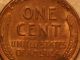 Us 1954 Lincoln Wheat Small Cent,  Au,  Die Break Cud,  Die Shift On 4 In Date Small Cents photo 2