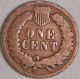 1891 Indian Head Penny,  Jc 462 Small Cents photo 1