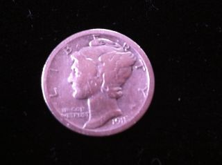 1918s Mercury Dime photo