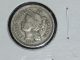 1866 Three Cent Nickel - - - 3 Cents - - - Details Three Cents photo 3