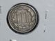 1866 Three Cent Nickel - - - 3 Cents - - - Details Three Cents photo 4