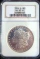 1904 - O Morgan Silver Dollar Ngc Graded Ms65 Pl Proof Like Gem Dollars photo 2