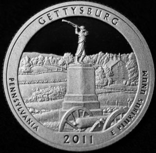 2011 S Gettysburg Pa Clad Proof America The National Parks photo