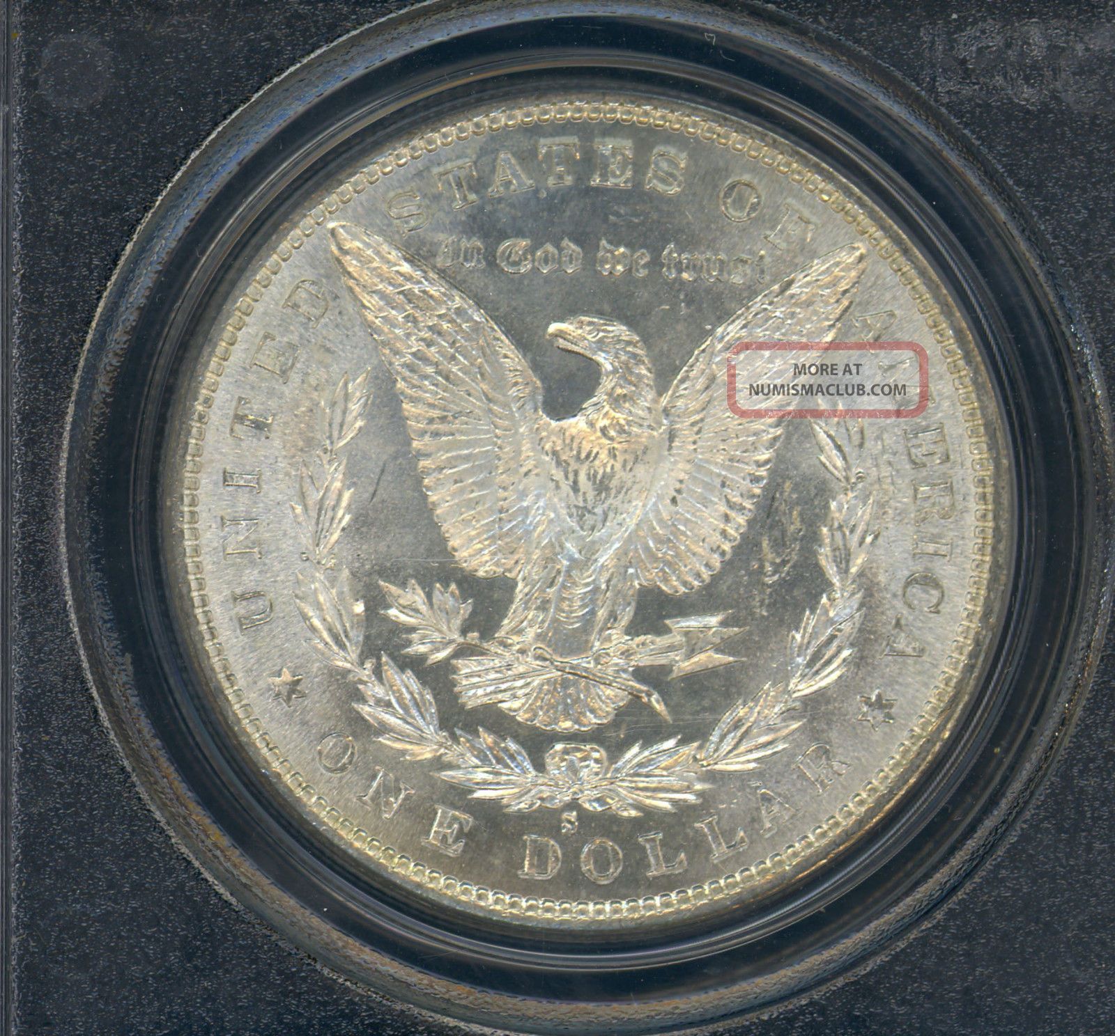アンティークコイン 銀貨 1904 O Morgan Silver Dollar ~ PCGS MS 63