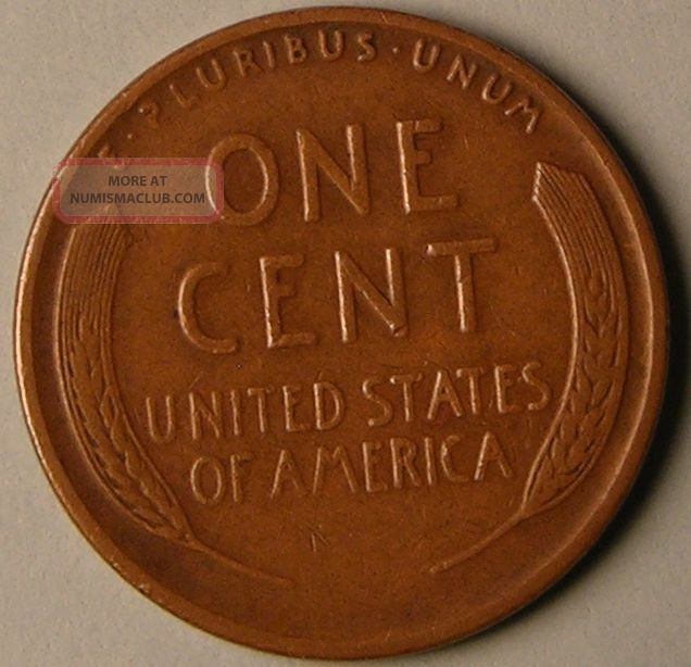 1935 S Lincoln Wheat Penny Aa 342
