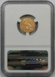 1925 - D Indian Head Quarter Eagle Gold $2.  5 Ms 63 Ngc Gold photo 1