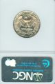 1974 Washington Quarter Ngc Ms66 2nd Finest Registry Low Pop Quarters photo 3