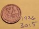 1926 Lincoln Cent Fine Detail Great Coin (3015) Wheat Back Penny Small Cents photo 1