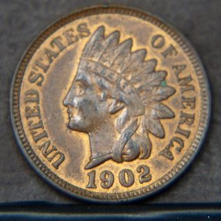 1902 Indian Head Cent Bu (a15790) photo