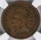 1909 - S 1c Ngc Vf25 Bn Indian Cent Small Cents photo 2