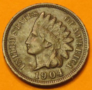 (( (1904 Indian Head Penny 2)) ) photo